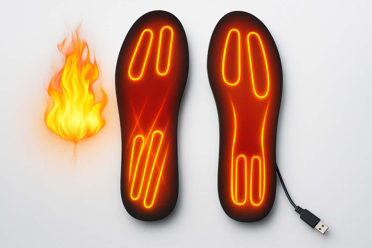SwissWarm™ Wireless Heat Insoles – Instantly Fix Cold Feet