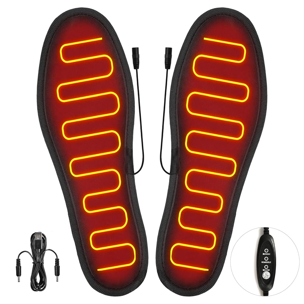 SwissWarm™ Wireless Heat Insoles – Instantly Fix Cold Feet